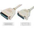 Digitus kábel pre tlačiareň DB25 / Centronix36, 1,8m, IEEE 1284