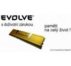 EVOLVE by Zeppelin DDR II 4GB 800MHz(KIT 2x2GB) EVOLVE GOLD (s chladičom, box), CL5 - testované pre DualChannel (doživotná záruka)