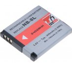 Baterie T6 power Canon NB-8L, 800mAh, černá