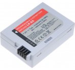 Baterie T6 power Canon LP-E8, 1050mAh, 7,6Wh, šedá