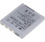 Baterie T6 power Fuji NP-40, Pentax D-Li8, Samsung SLB-0737, 700mAh, šedá