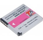 Baterie T6 power Panasonic DMW-BCK7, 700mAh, černá