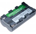 Baterie T6 power Sony NP-F330/550, 2300mAh, šedá