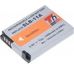 Baterie T6 power Samsung SLB-11A, 980mAh, černá