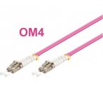 Opticord LC-LC Optický patch cord 50/125 1m OM4 Duplex