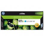 Azúrová atramentová kazeta HP 971XL Officejet