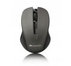 Canyon CNE-CMSW1G, Wireless optická myš USB, 800/1000/1200 dpi, šedo-čierna