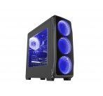 Počítačová skříň Genesis Titan 750 BLUE MIDI (USB 3.0)