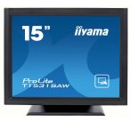 15'' iiyama T1531SAW-B5 - TN,1024x768,8ms,370cd/m2, 700:1,4:3,VGA,HDMI,DP,USB,repro.