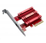 ASUS XG-C100C Síťový adaptér 10GBase-T PCIe se zpětnou kompatibilitou 5/2,5/1G a 100Mb/s; RJ45 port a integrovaný QoS