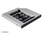 AKASA HDD box  N.Stor D12, 2.5&quot; SATA HDD/SSD do pozice pro optickou mechaniku IDE (výška HDD do 13mm)