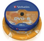 DVD + R Verbatim 4.7GB 16x CAKE 25pcs