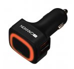 Canyon CNE-CCA05B, univerzálna autonabíjačka, 2x USB, výstup 5V/2.4A, inteligentná technológia nabíjania, biela