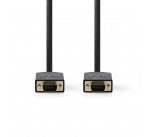Nedis CCBW59000AT20 - Kabel VGA | VGA Zástrčka - VGA Zástrčka | 2 m | Antracit