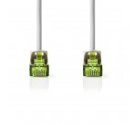 Nedis CCGP85420GY20 - Síťový Kabel Cat 7 PiMF | RJ45 Zástrčka - RJ45 Zástrčka | 2 m | Šedá barva