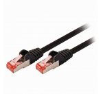 Nedis CCGP85221BK05 - Síťový Kabel Cat 6 S / FTP | RJ45 Zástrčka - RJ45 Zástrčka | 0,5 m | Černá barva
