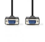 Nedis CCGB59000BK30 - Kabel VGA | VGA Zástrčka - VGA Zástrčka | 3 m | Černá barva