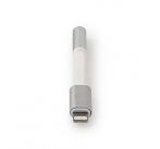 Nedis CCTB39950AL015 - Apple Lightning Adaptér | Apple Lightning 8-pin Zástrčka - 3,5mm Zásuvka | 0,08 m | Hliník