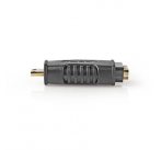 Nedis CVGB34907BK - HDMI™ Adaptér | HDMI Micro Konektor - HDMI Zásuvka | Černá barva