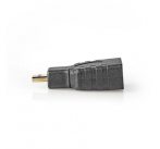 Nedis CVGB34906BK - HDMI™ Adaptér | HDMI Mini Konektor - HDMI Zásuvka | Černá barva