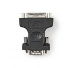 Nedis CCGB32901BK - VGA – DVI Adaptér | VGA Zástrčka - DVI-I 24+5-pin Zásuvka | Černá barva