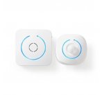 Nedis ALRMMW20WT - Vyzvánění Detektoru Pohybu pro Zabezpečení Domácnosti  |  8 Vyzváněcích Tónů  |  Signály s osvětlením a zvukem