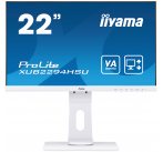 22'' iiyama XUB2294HSU-W1: VA, FullHD@75, 250cd/m2, 4ms, VGA, HDMI, DP, USB, height, pivot, bílý