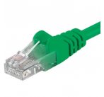 Patch kabel UTP RJ45-RJ45 level 5e 1,5m, zelený