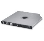 HITACHI LG - interní mechanika BD-W/CD-RW/DVD±R/±RW/RAM/M-DISC BU40N, Slim, 9.5 mm Tray, Black, bulk bez SW