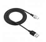 Canyon CNS-USBC8B, 1m kábel USB-C / USB, nabíjací (nie prenos dát), 5V/2A, 3.2mm, s magnetickým okrúhlym úchytom kon