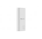 Canyon CNE-CPB010W Powerbank, polymérová, 10.000 mAh, 1 x USB výstup, micro USB/USB-C vstup, Smart IC, kompaktná, biela