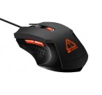 Canyon CND-SGM01RGB Star Rider hráčska myš, drôtová, optická, 800 - 3.200 dpi, 6 program. tlač,  LED podsv., čierna