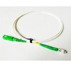 OPTIX SC/APC-LC/APC FLEXI optický patch cord G.657B3 2mm 10m bílý simplex