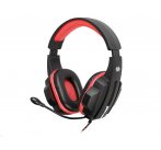 TRACER herní sluchátka s mikrofonem BATTLE HEROES Expert RED, černo-červená, drátové