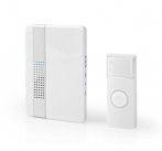 Nedis DOORB223CWT - Sada Bezdrátového Domovního Zvonku | Napájení ze Sítě | 36 Melodií