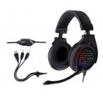 TRACER herní sluchátka s mikrofonem GAMEZONE Aligator RGB LED
