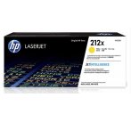 Žltá originálna tonerová kazeta s vysokou výťažnosťou HP 212X LaserJet (10 000 strán)