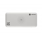 NATEC bezdrátová powerbanka TREVI 10 000mAH, bílá