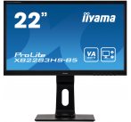 22'' iiyama XB2283HS-B5: VA, FullHD@75Hz, 250cd/m2, 4ms, VGA, HDMI, DP, height, pivot, černý