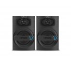 NATEC reproduktory COUGAR 6W RMS, dřevo/plast, černé