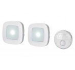 NEDIS sada bezdrátového domovního zvonku/ napájení ze sítě/ 36 melodií/ dosah 300 m/ 80 dB/ blikající LED/ 2x přijímač/