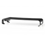 NEDIS ergonomický multifunkční stojan/ na monitor/ rozbočovač USB 3.0/ 4portový/ černý