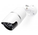 NEDIS atrapa bezpečnostní kamery s infračervenou LED/ bullet/ IP44/ venkovní/ bílá