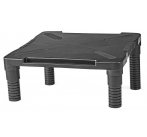 NEDIS ergonomický stojan na monitor/ nastavitelný/ černý