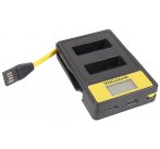 PATONA nabíječka Foto Dual Canon LP-E12 s LCD,USB