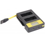 PATONA nabíječka Foto Dual Fuji NP-W126 s LCD,USB