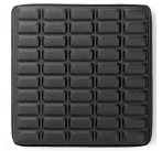 NEDIS ergonomický podsedák/ gelový/ černý