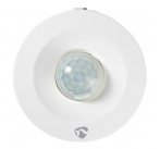 NEDIS chytrý snímač pohybu PIR/ Android &amp; iOS/ Zigbee/ SmartLife/ baterie CR2450 součástí balení/ bílý
