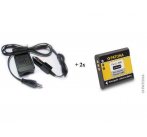 PATONA Sada foto Olympus Li-50B nabíječka + 2x baterie