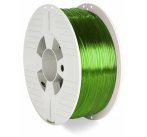 VERBATIM 3D tisková struna PETG / Filament / průměr 1,75mm / 1kg / zelená průhledná (green transparent)